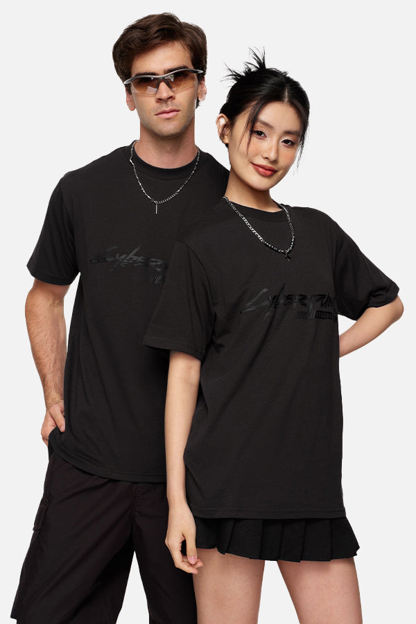 CYBERPUNK EDGERUNNERS LUCY BARCODE SPINE TEE