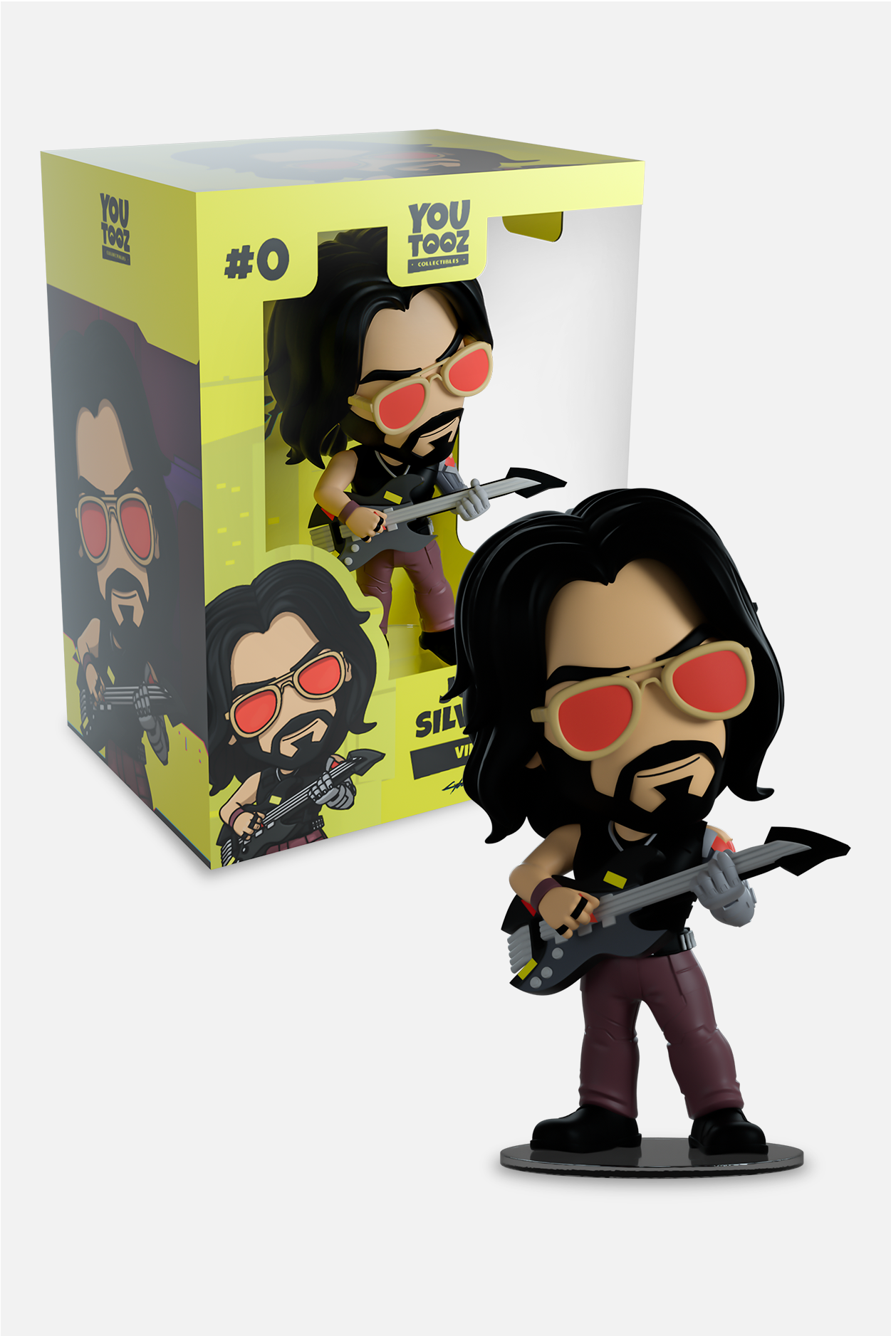 CYBERPUNK 2077 JOHNNY SILVERHAND VINYL FIGURE BY YOUTOOZ