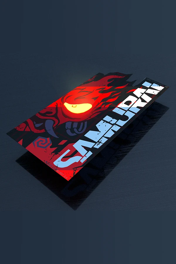 CYBERPUNK 2077 SAMURAI LIGHT UP STICKER